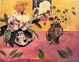 Still-Life with Japanese Woodcut by Paul Gauguin